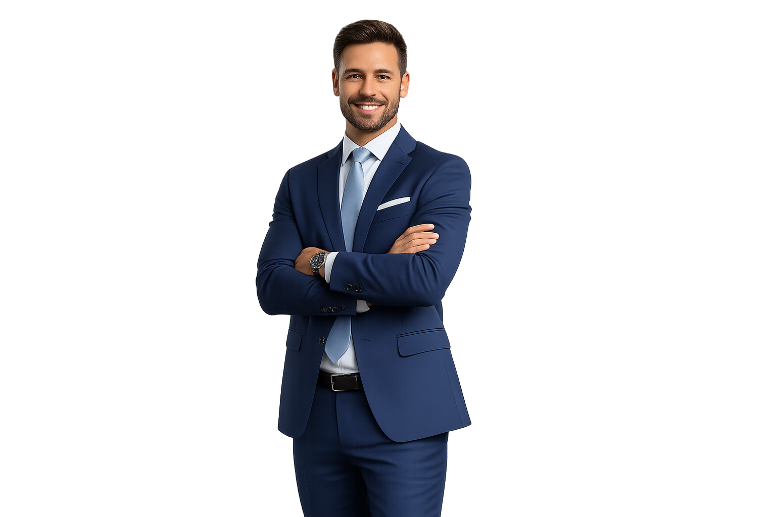 Professional business consultant ready to help you succeed